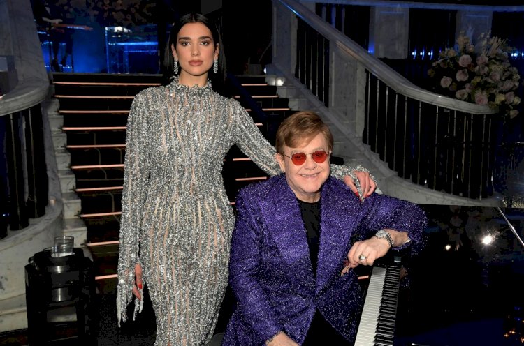 Novo álbum de Elton John traz dueto com Dua Lipa