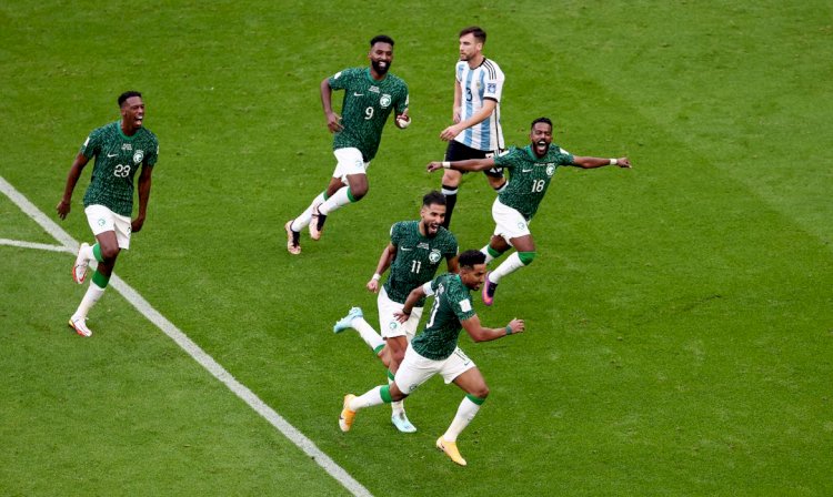 Arábia Saudita bate Argentina de Messi em 1ª zebra da Copa do Catar