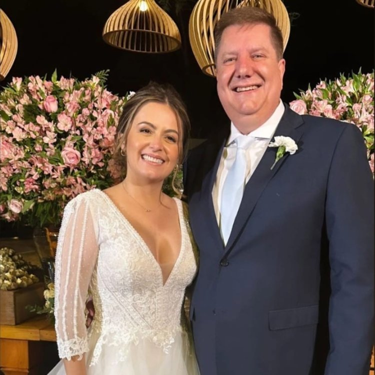 Kelen Reis e Paulo Rogério se casam