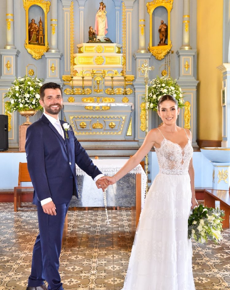 Danilo e Brenda em lua de mel nos Estados Unidos