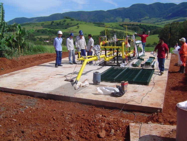 Gasmig inicia gasoduto em Divinópolis