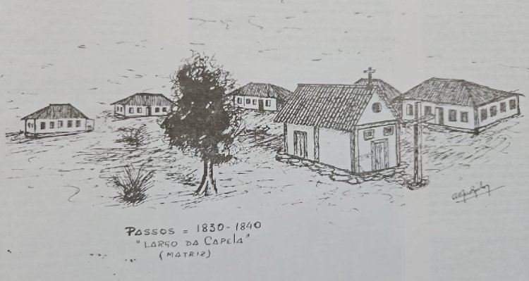 Em 1836 Passos inaugurava a sua primeira capela