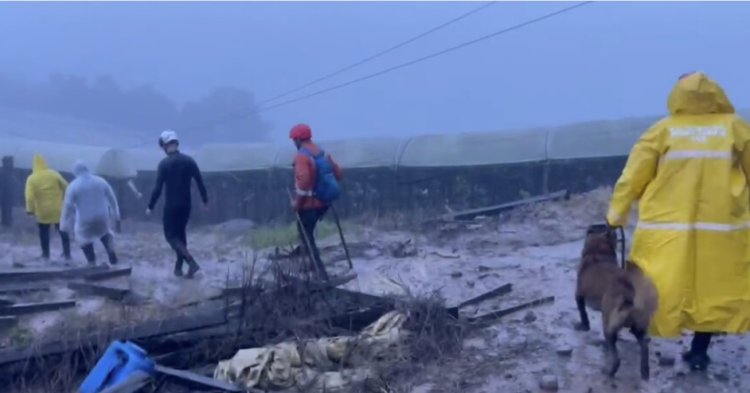 Bombeiros de MG fizeram 187 salvamentos em menos de 24 horas no Sul