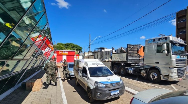 Campanha de doação já arrecadou mais de 160 ton de ajuda para os gaúchos