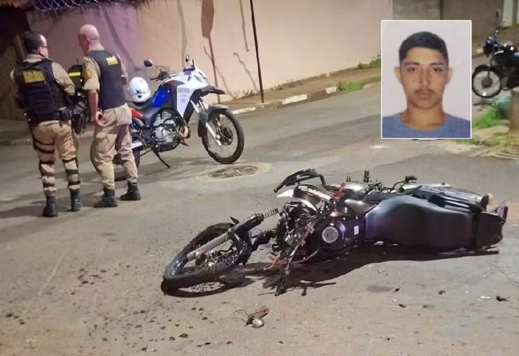 Jovem de 19 anos morre em acidente de moto em Passos