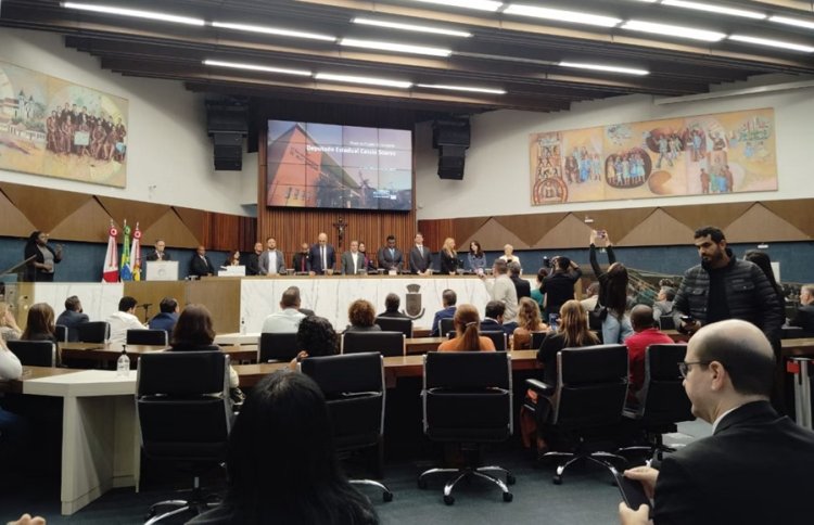 Deputado Cássio Soares recebe título de cidadão honorário de BH