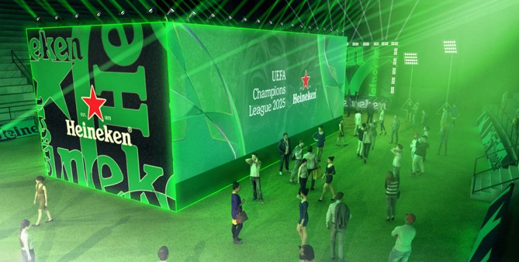 Heineken promove uma experiência única em BH para assistir à final da UEFA Champions League 2025