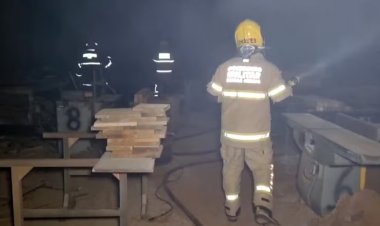 ACIMOV faz campanha para ajudar marceneiro que teve fábrica incendiada