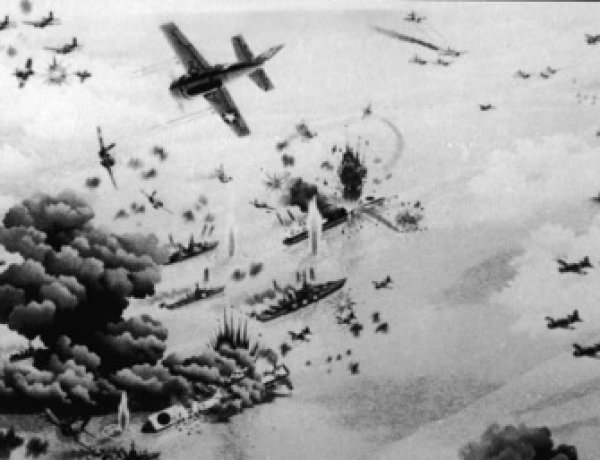 Em 1942, norte-americanos derrotam os japoneses na Batalha de Midway