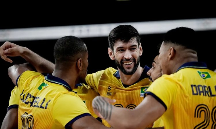 Renovada, seleção masculina de vôlei estreia na Liga das Nações