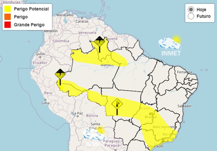 Passos e 626 cidades do Estado em alerta amarelo pelo frio